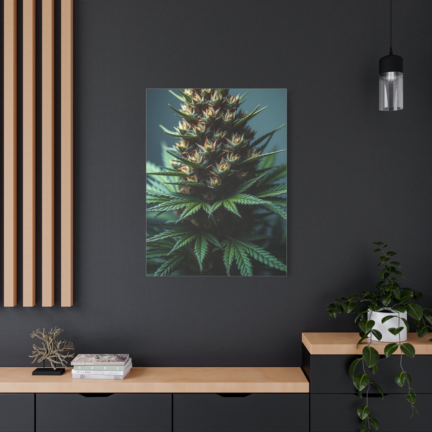 Emerald Reverie Art Wall Art & Canvas Print