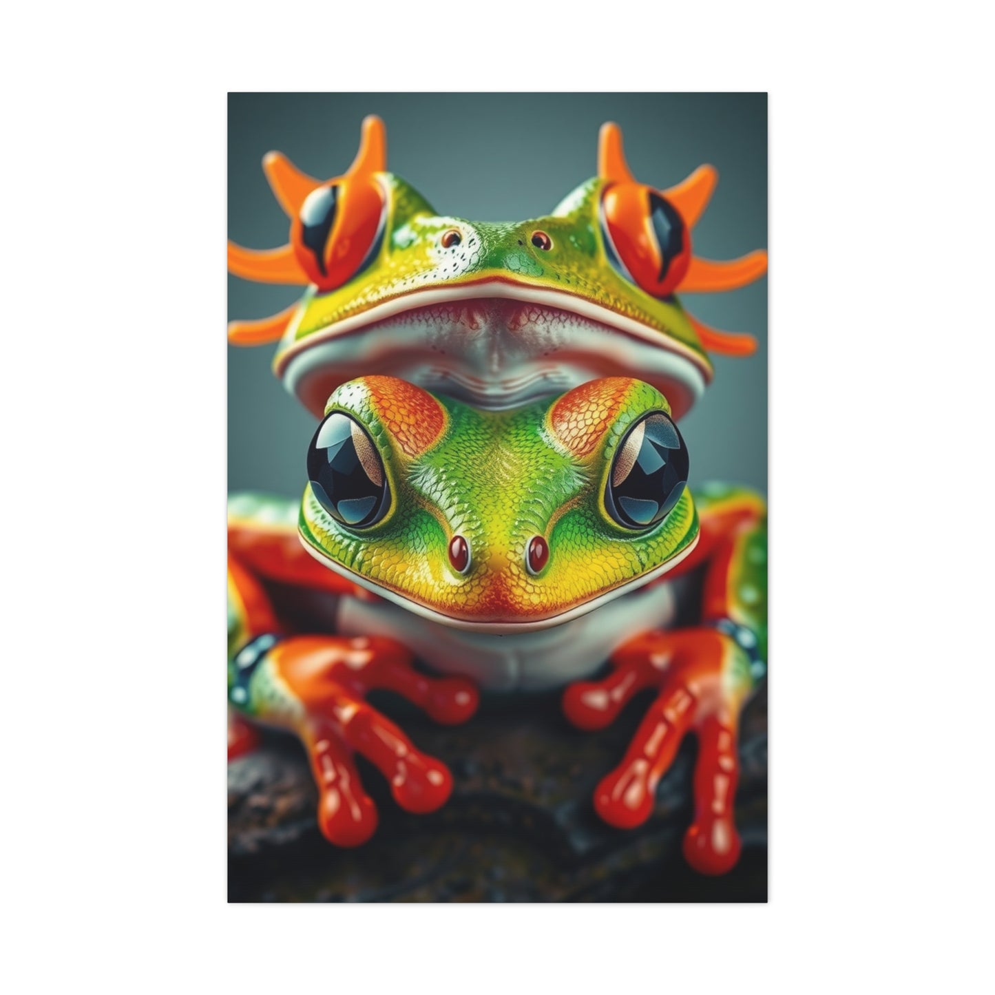 Amphibian Elegance Canvas