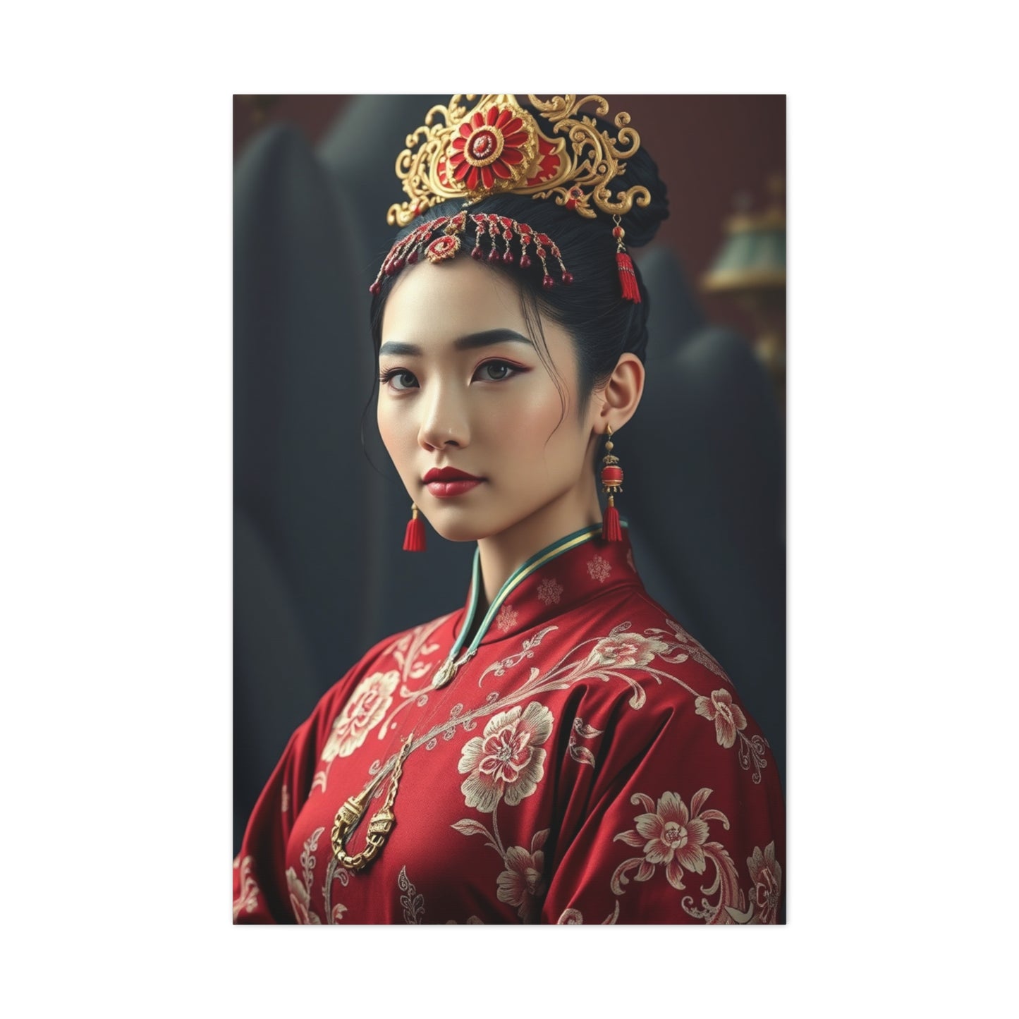 Chinoisere Art Luxury Canvas Wall Art & Canvas Print