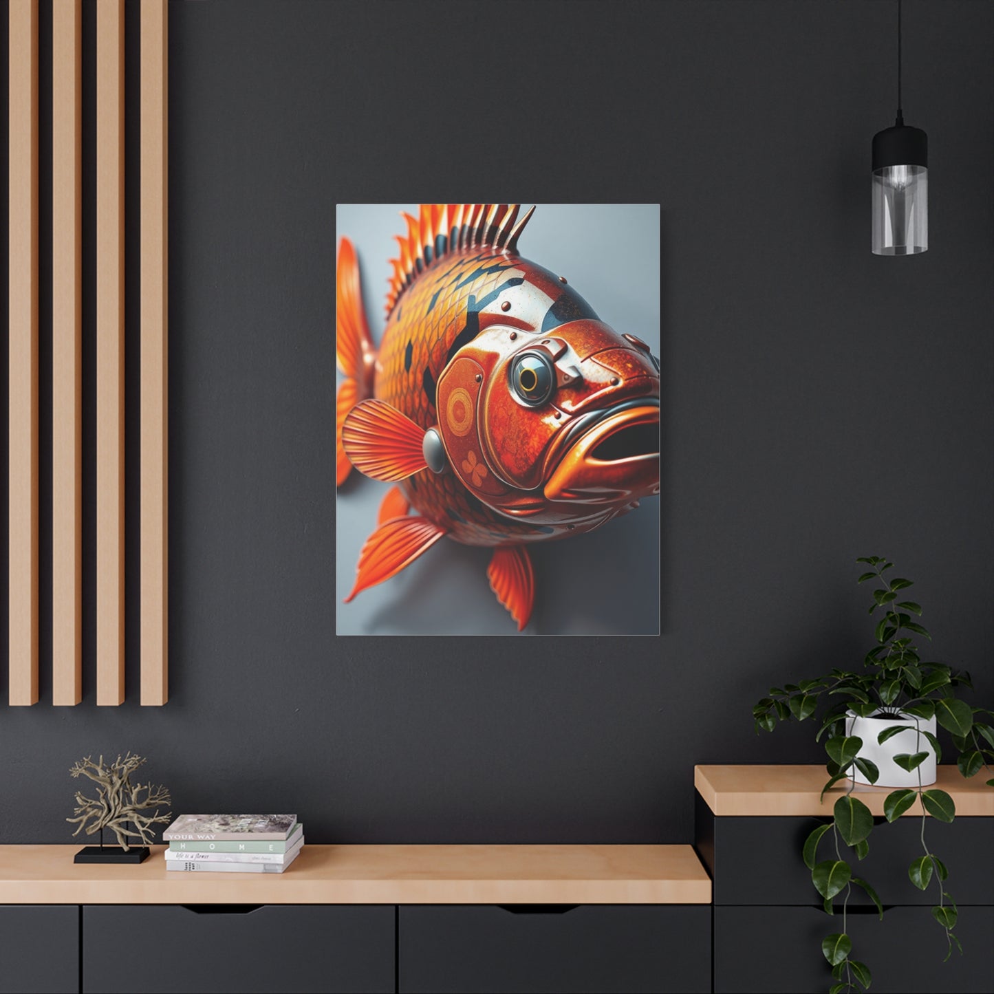 Vision Fish Wall Art Art Wall Art & Canvas Print