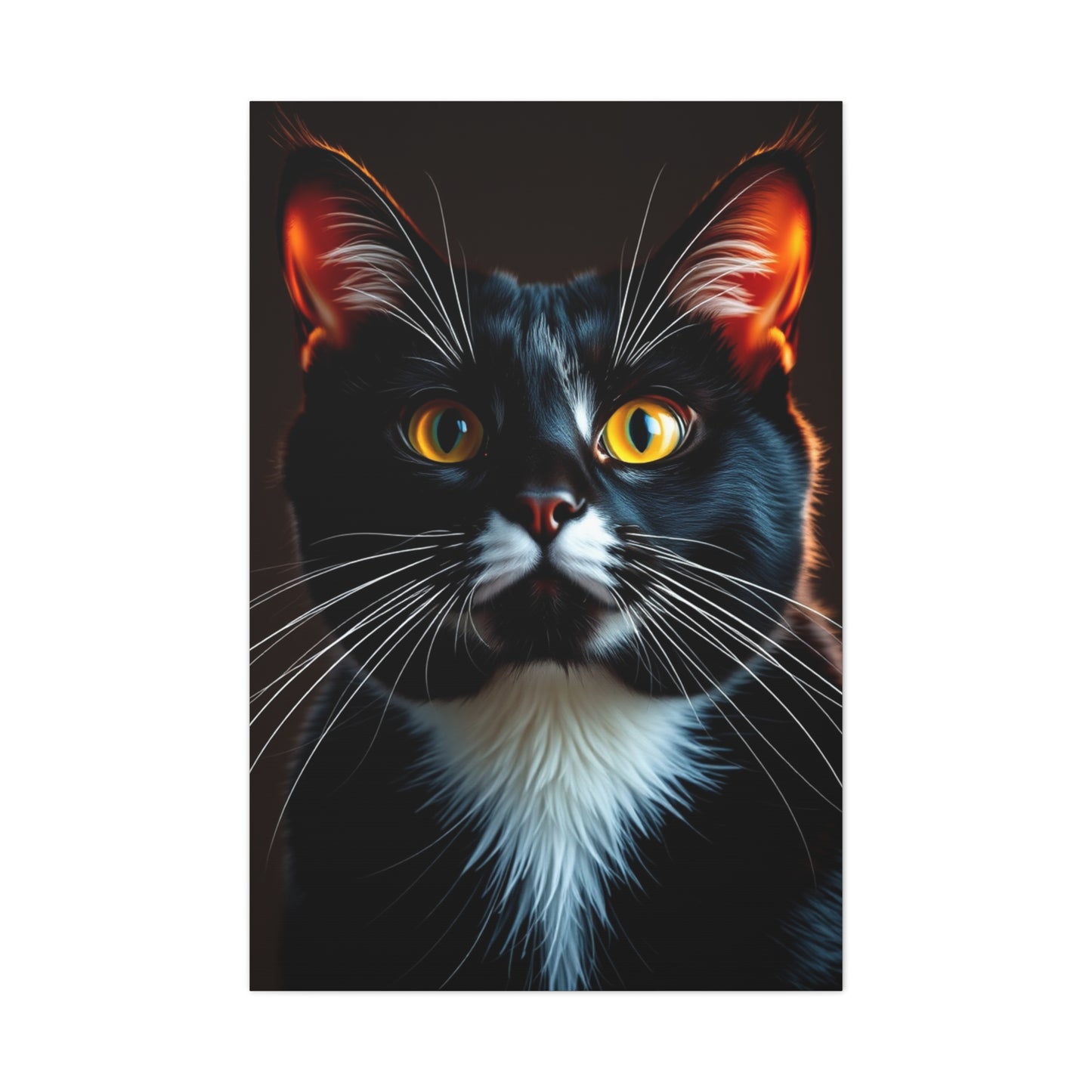 Tuxedo Cat Art Supreme Gallery Wall Art & Canvas Print