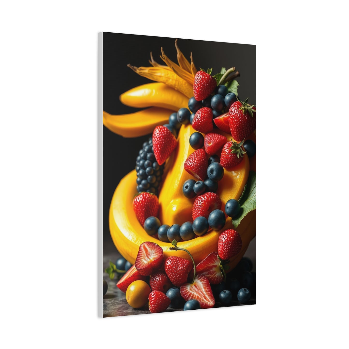 Vibrant Savoir-Fruit Canvas wall art & canvas print