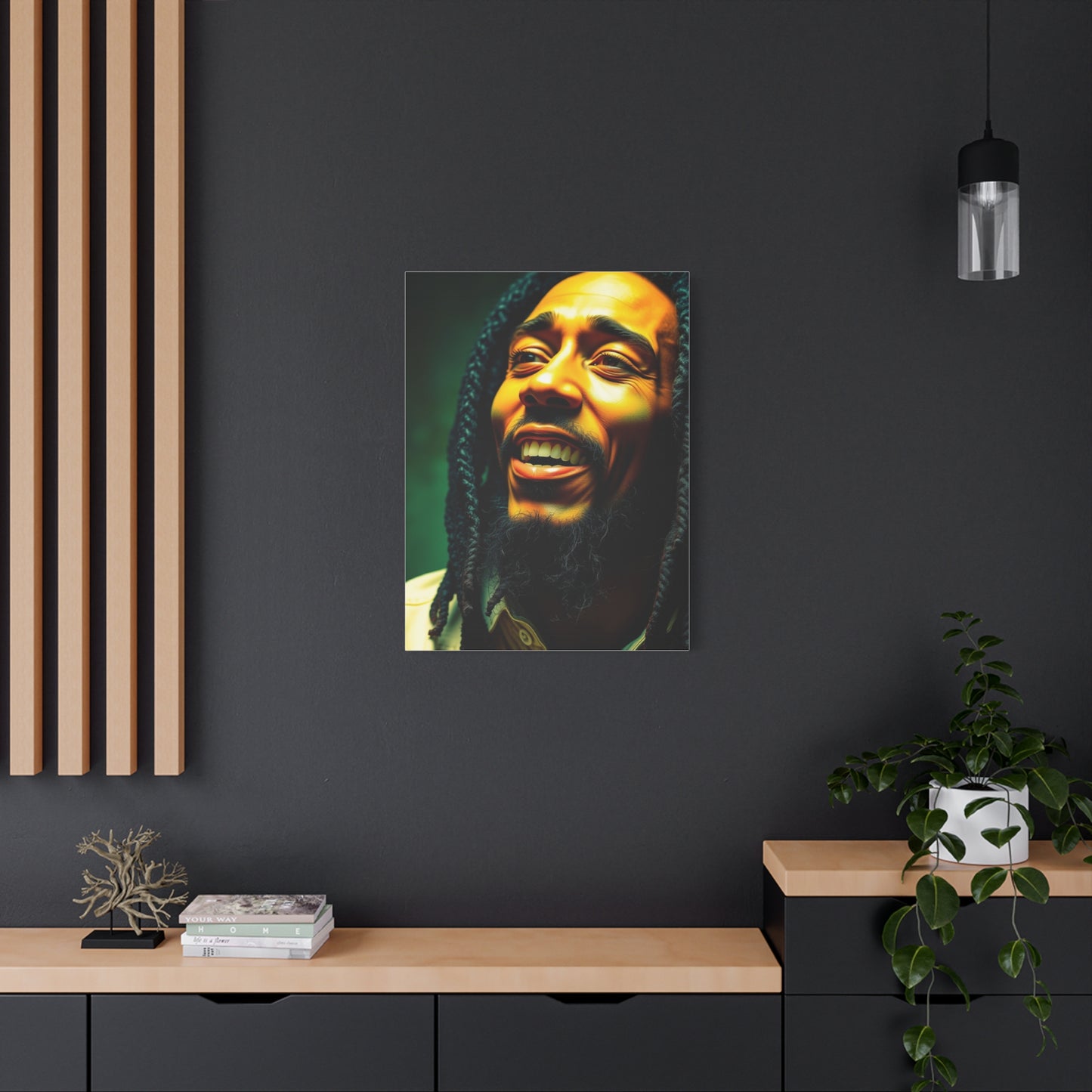 Rasta Reverence Canvas Wall Art & Canvas Print