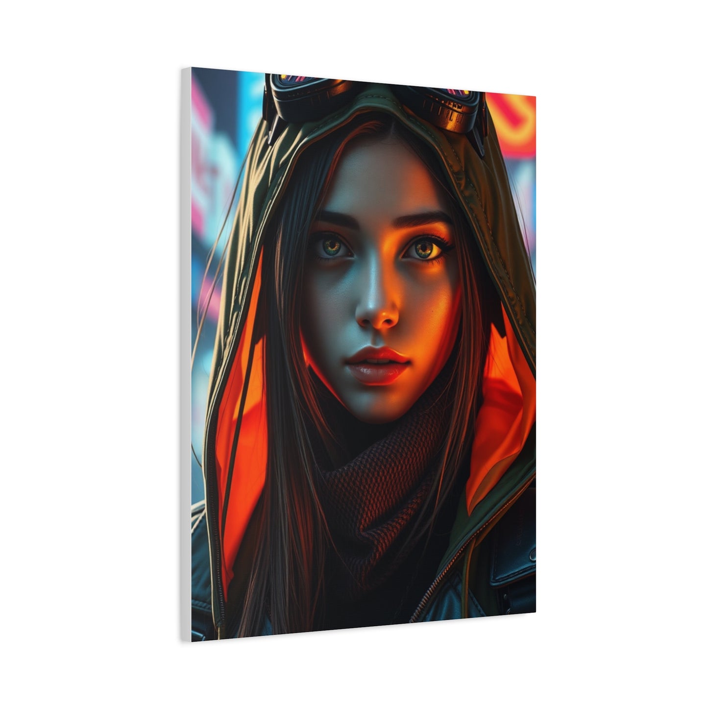 Elite Cyberpunk Art Vision Wall Art & Canvas Print