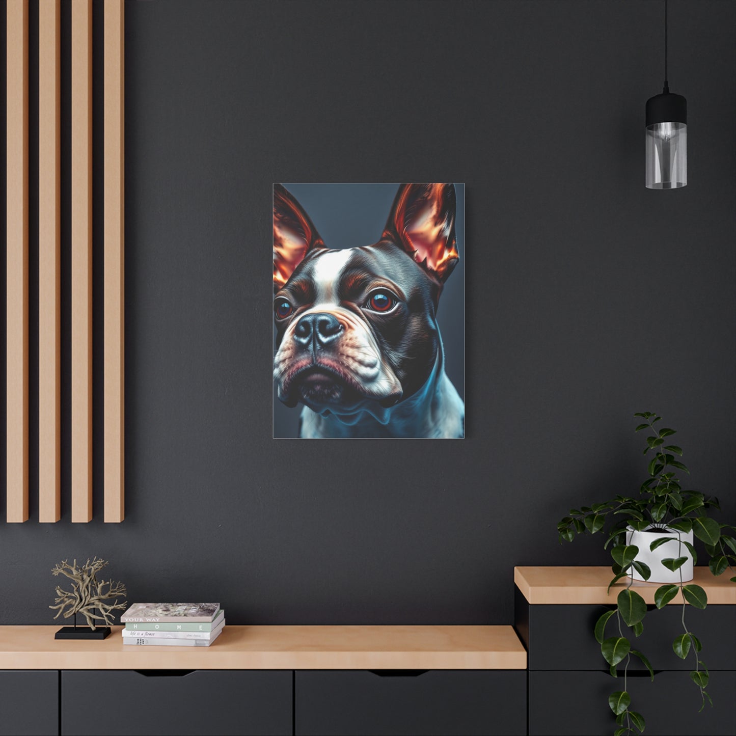 Supreme Boston Terrier Art Collection Wall Art & Canvas Print