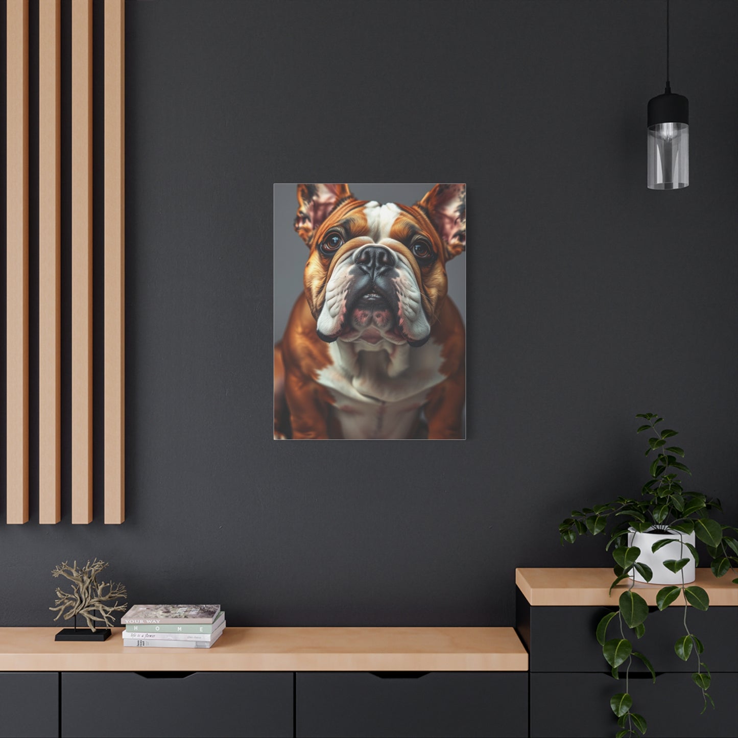 Masterpiece Bulldog Art Vision Wall Art & Canvas Print