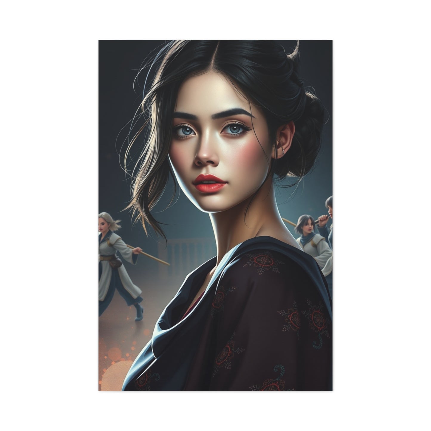 Seraphic Beauty Canvas Wall Art & Canvas Print