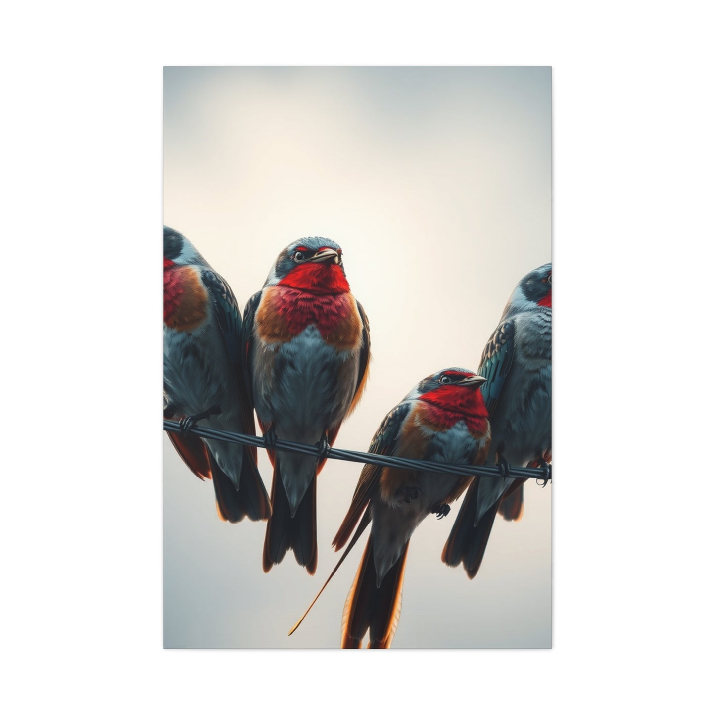 Supreme Birds On a Wire Art Collection Wall Art & Canvas Print