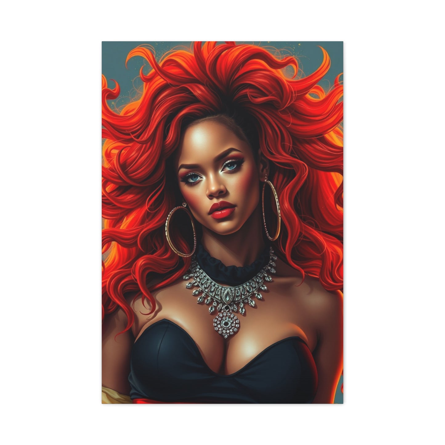 Luxurious Rihanna Canvas Showcase Wall Art & Canvas Print