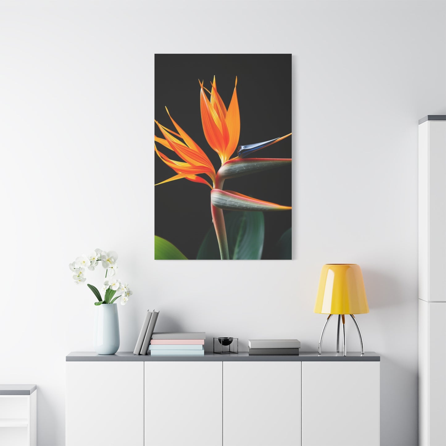 Bird of Paradise Plant Art Luxury Canvas Wall Art & Canvas Print