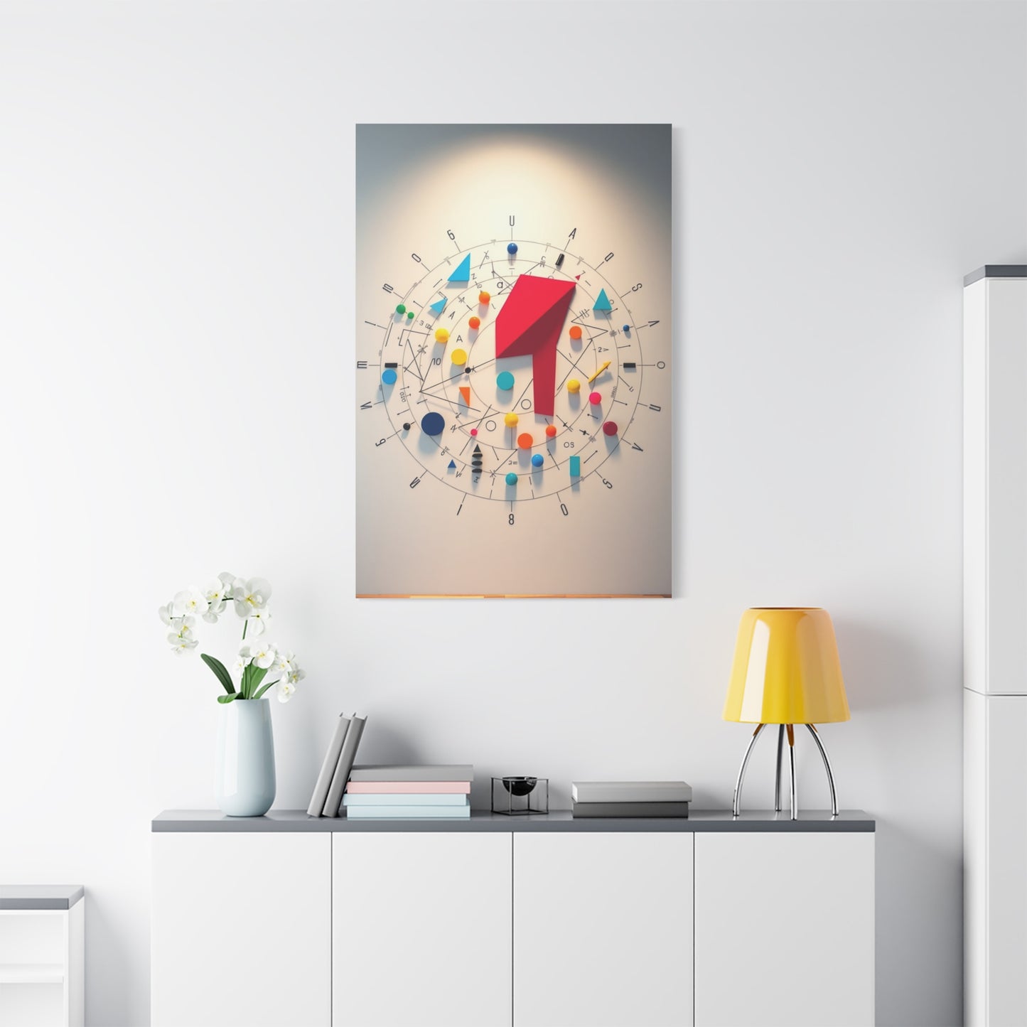 Modern Math Art for Creative Spaces Supreme Gallery Wall Art & Canvas Print
