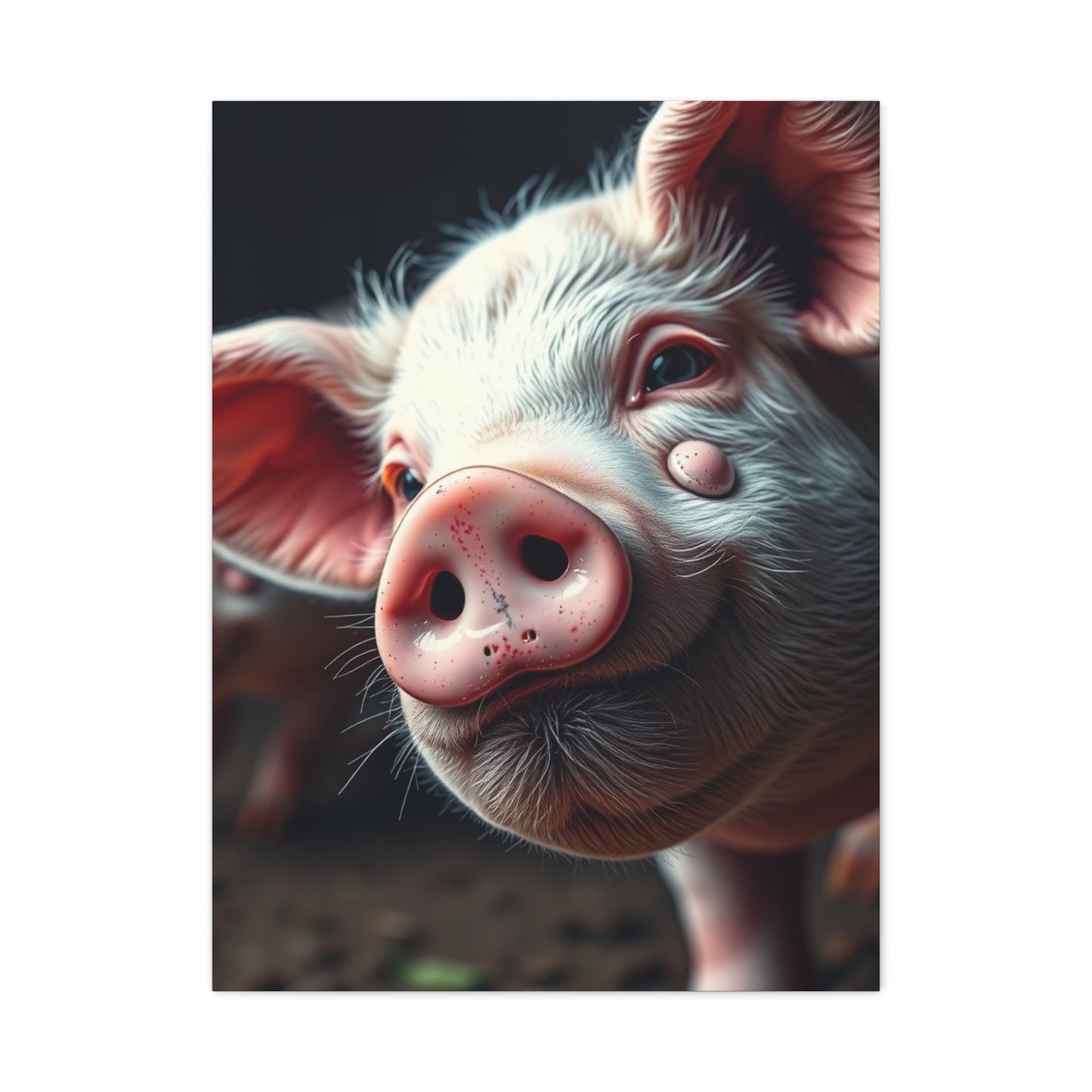 Pig Art Supreme Gallery Wall Art & Canvas Print