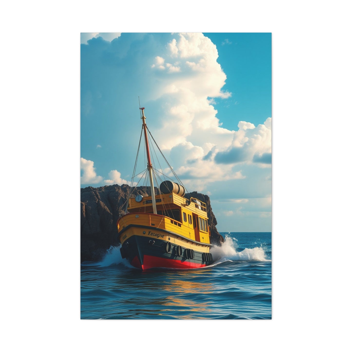 Maritime Serenity Canvas Wall Art & Canvas Print