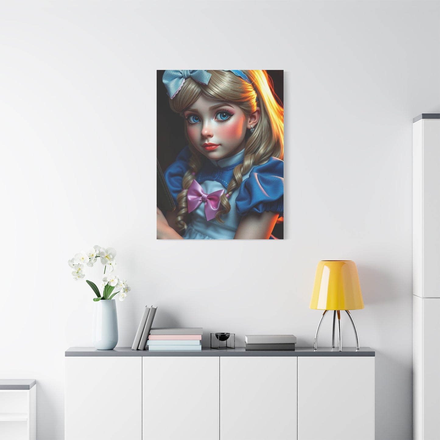 Alice In Wonderland Characters Art Supreme Gallery Wall Art & Canvas Print