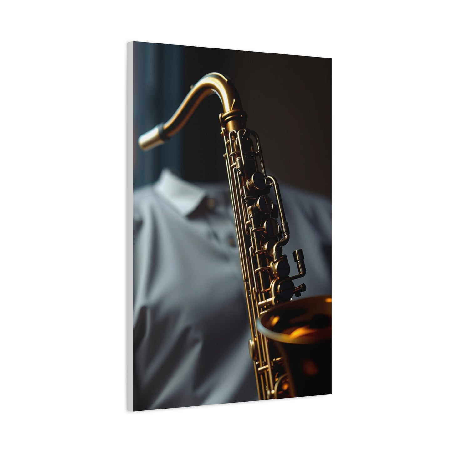 Masterpiece Saxophone Art Vision Wall Art & Canvas Print