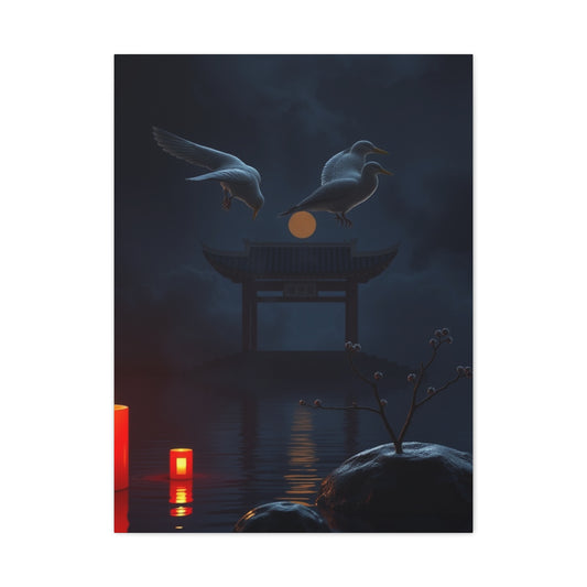 Velvet Silence Panorama Wall Art & Canvas Print