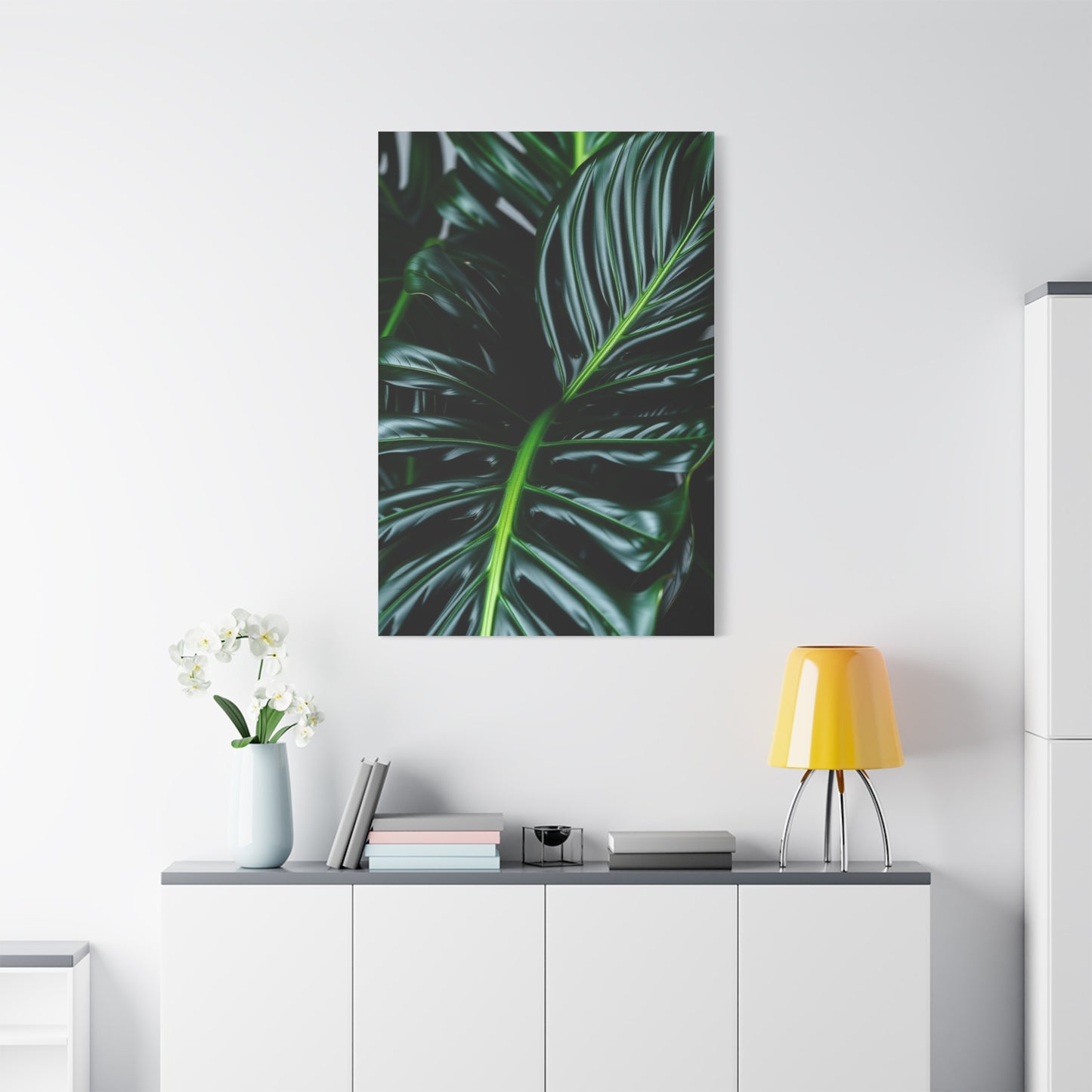 Monstera Plant Art Refined Canvas Wall Art & Canvas Print