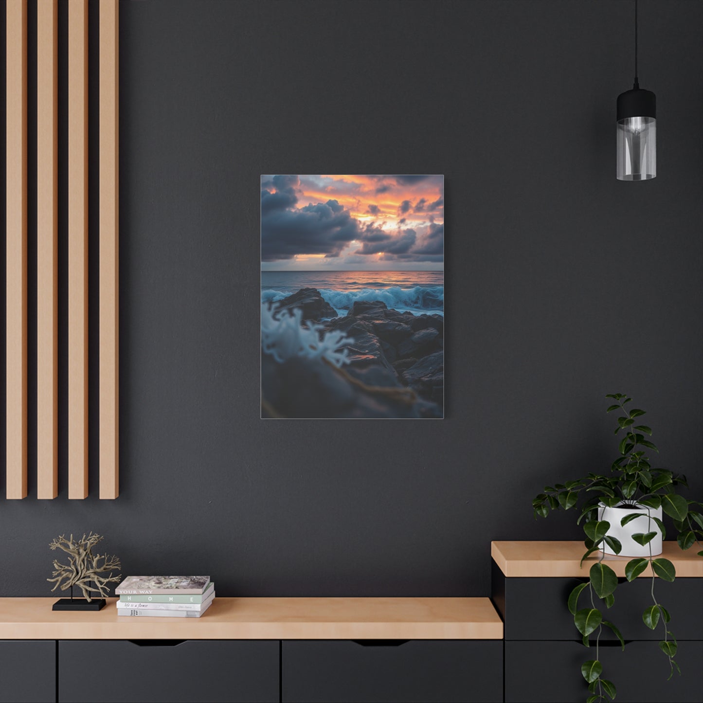 Seaside Tranquility Canvas Wall Art & Canvas Print