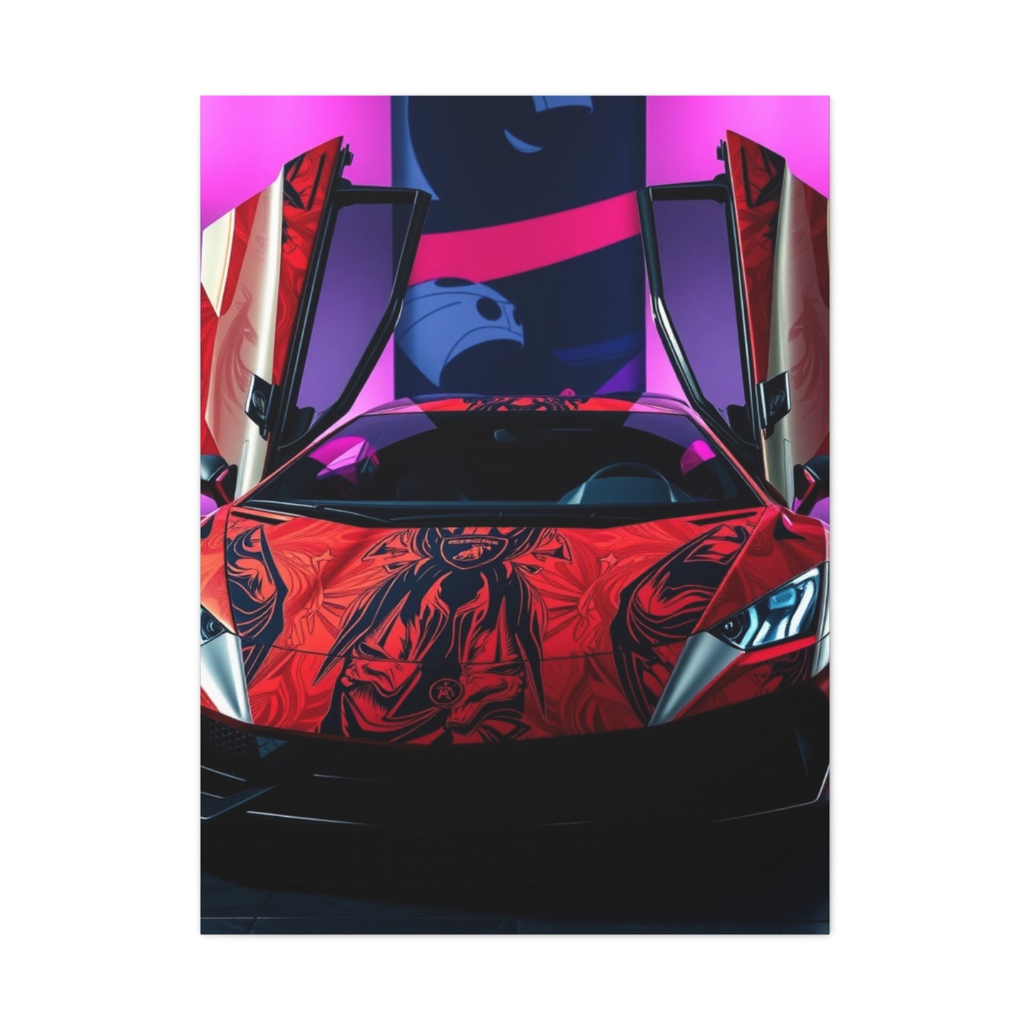 Vision Lamborghini Art Art Wall Art & Canvas Print