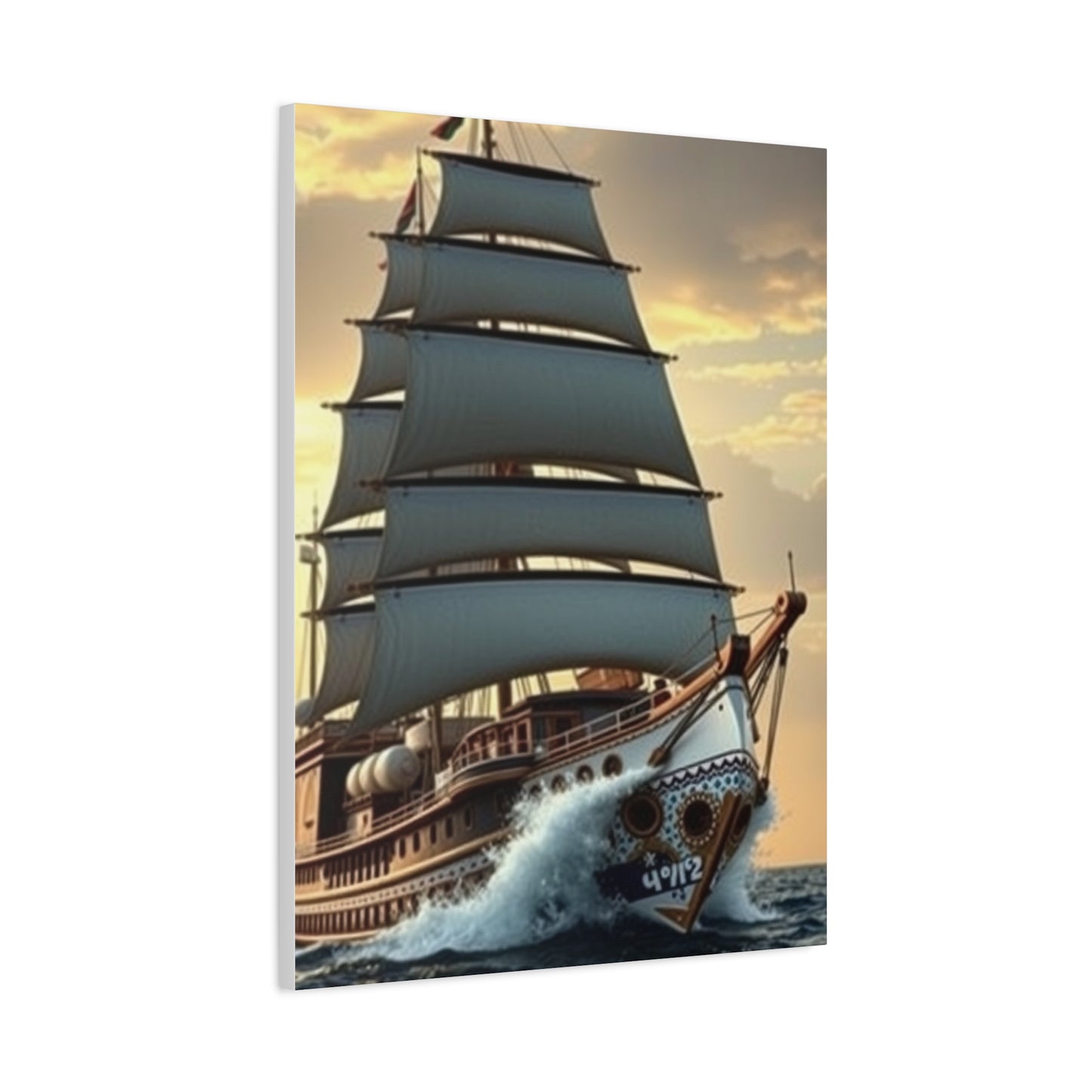 Masterpiece Ship Art Vision Wall Art & Canvas Print