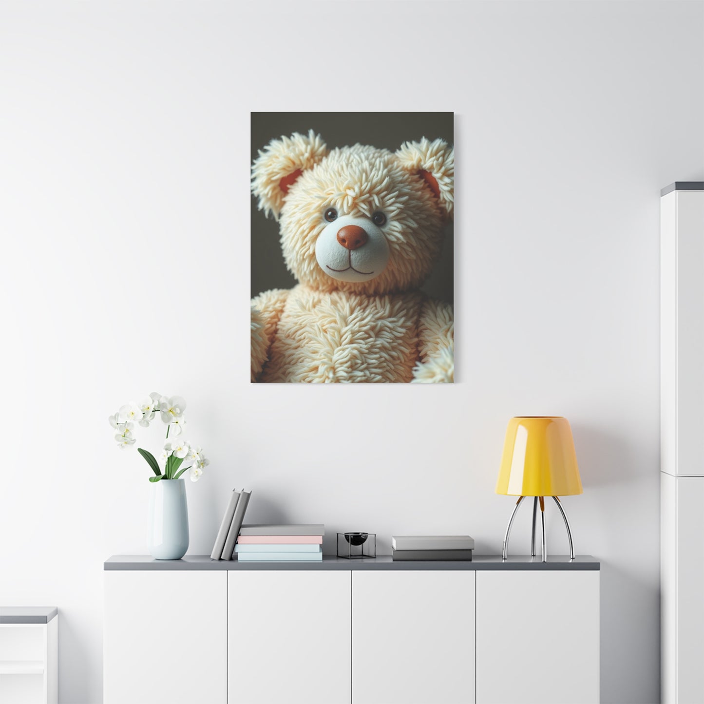Refined Teddy Tableau Wall Art & Canvas Print