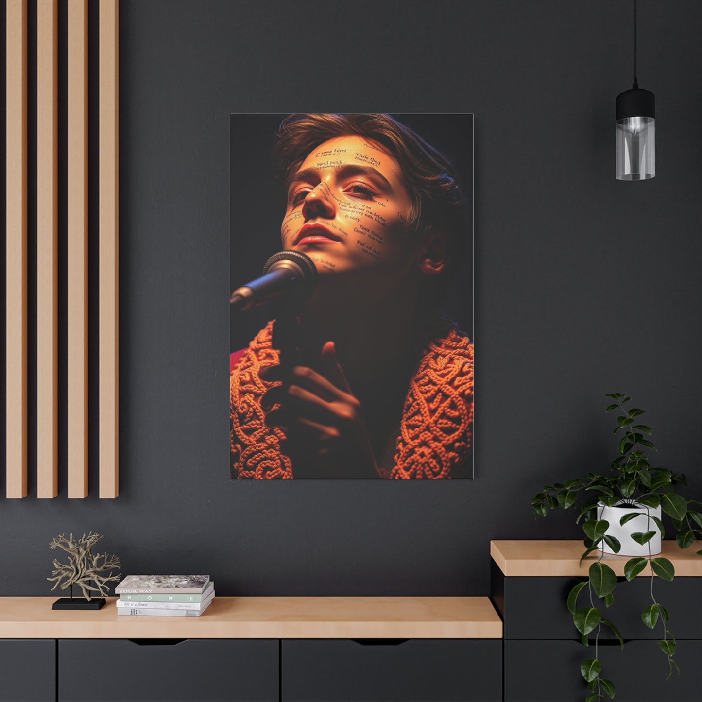 Melodic Verses Elegance wall art & canvas print