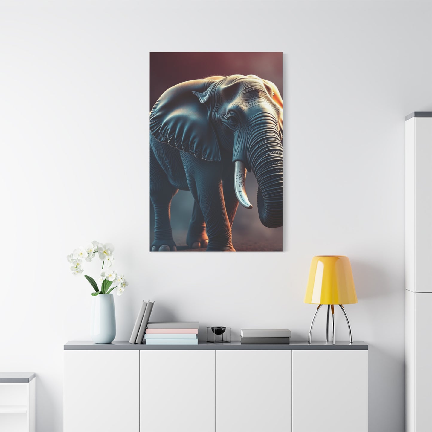 Luxe Elephas Opus Wall Art & Canvas Print