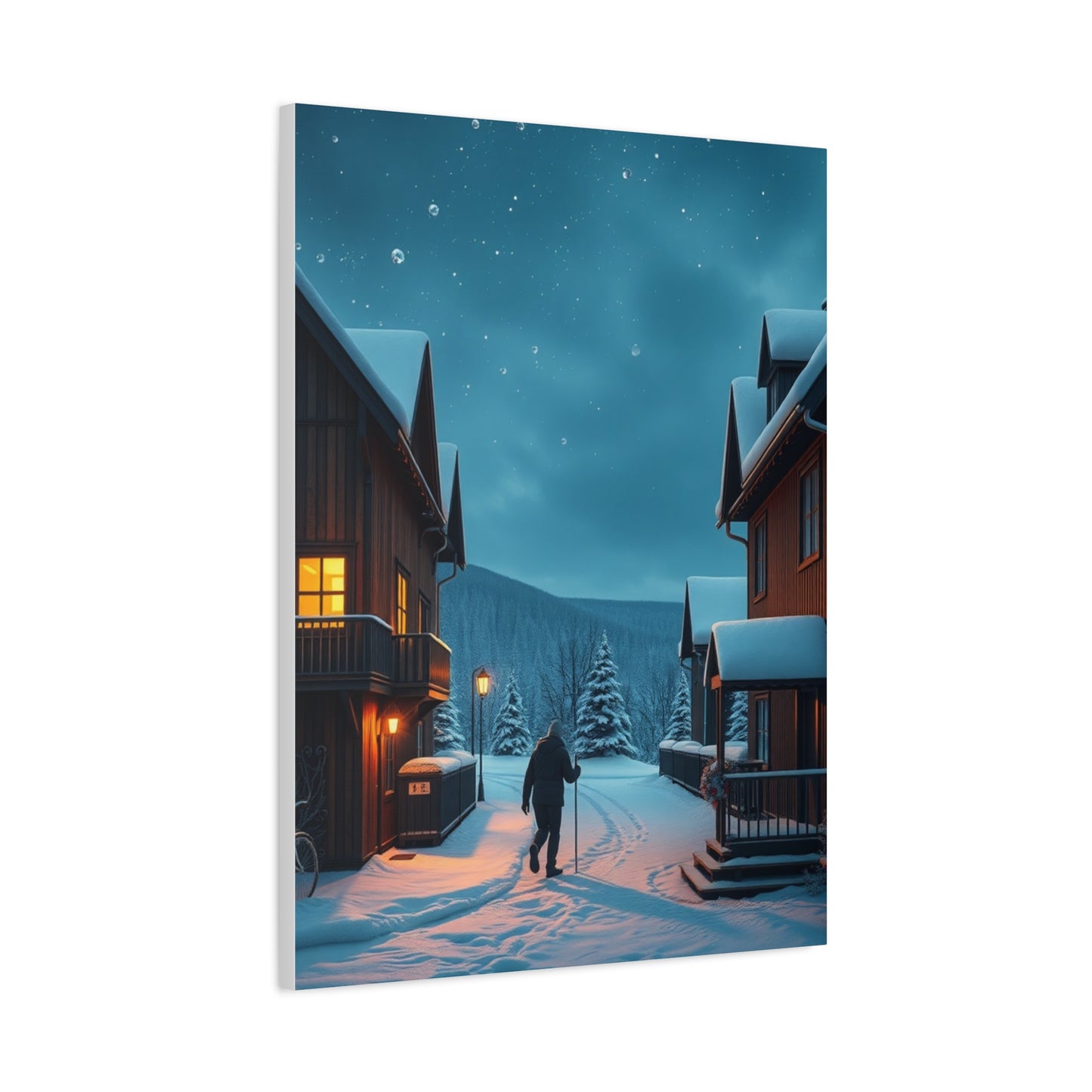 Nordic Ethereal Canvas Wall Art & Canvas Print