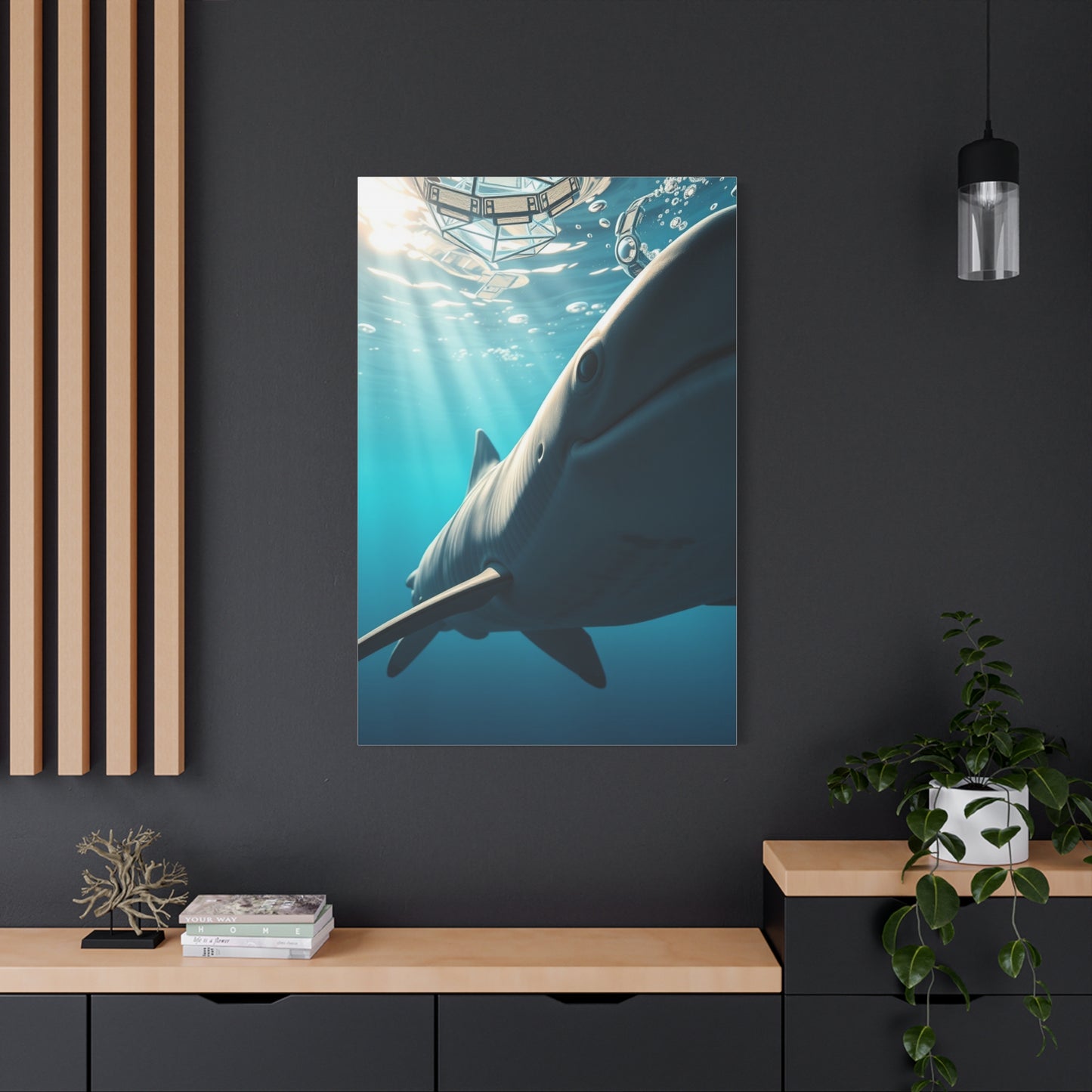 Whale Shark Art Supreme Gallery Wall Art & Canvas Print