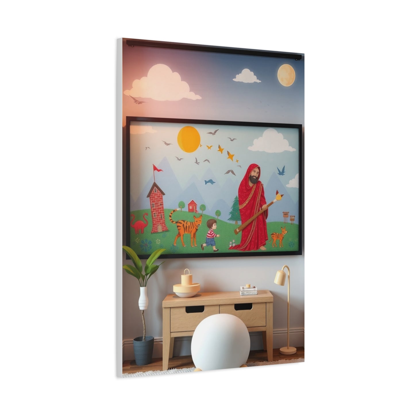 Ethereal Playroom Tableau Wall Art & Canvas Print