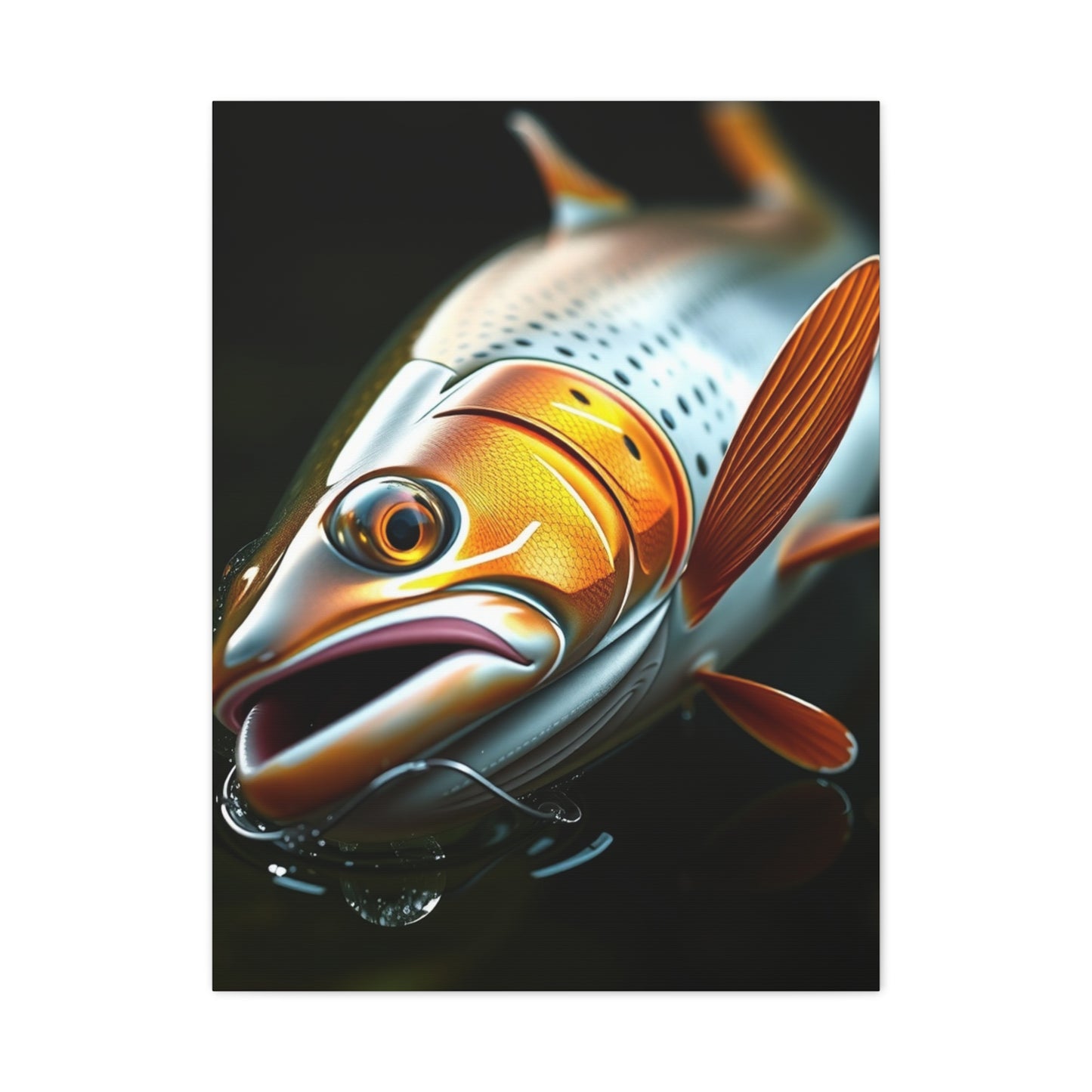 Masterpiece Trout Art Vision Wall Art & Canvas Print