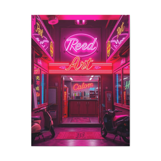 Retro Grandeur Canvas Wall Art & Canvas Print