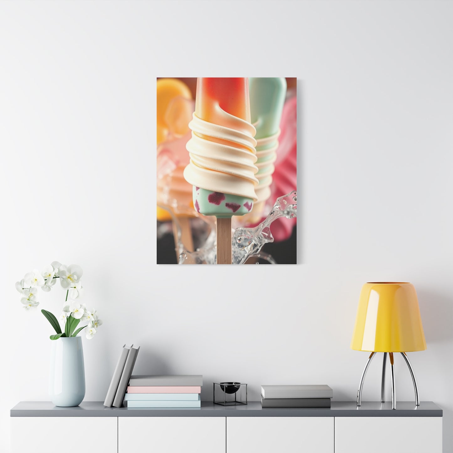 Masterpiece Ice Cream & Popsicle Art Vision Wall Art & Canvas Print