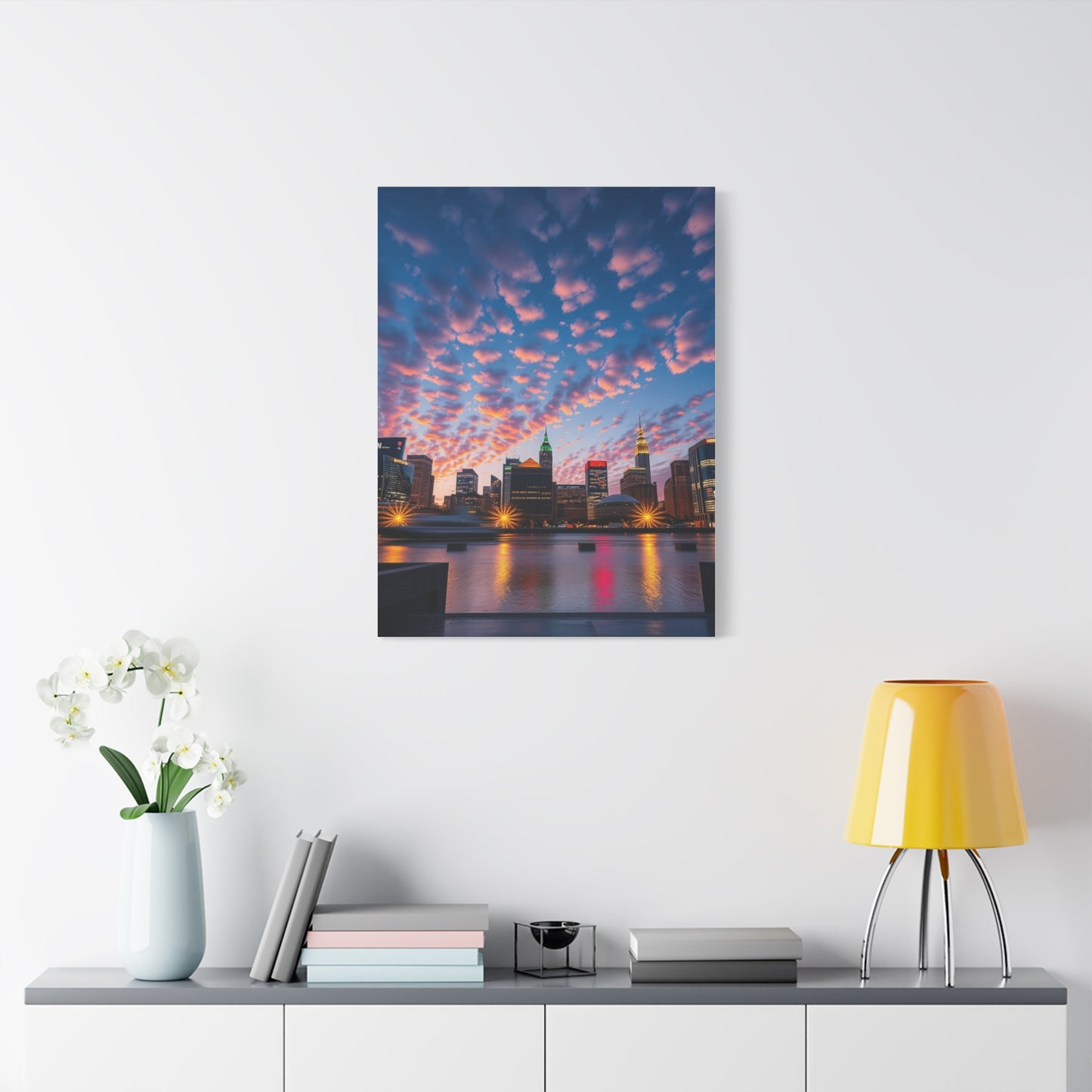 Michigan Sky Media Art Refined Canvas Wall Art & Canvas Print
