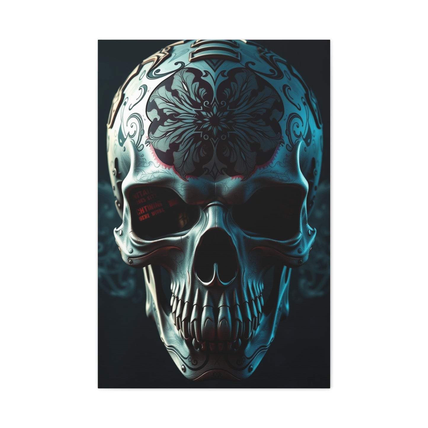 Sovereign Skull Vignette Wall Art & Canvas Print