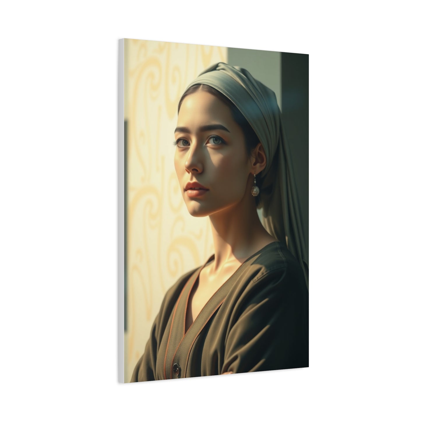 Opulent Nouveau Expression Wall Art & Canvas Print