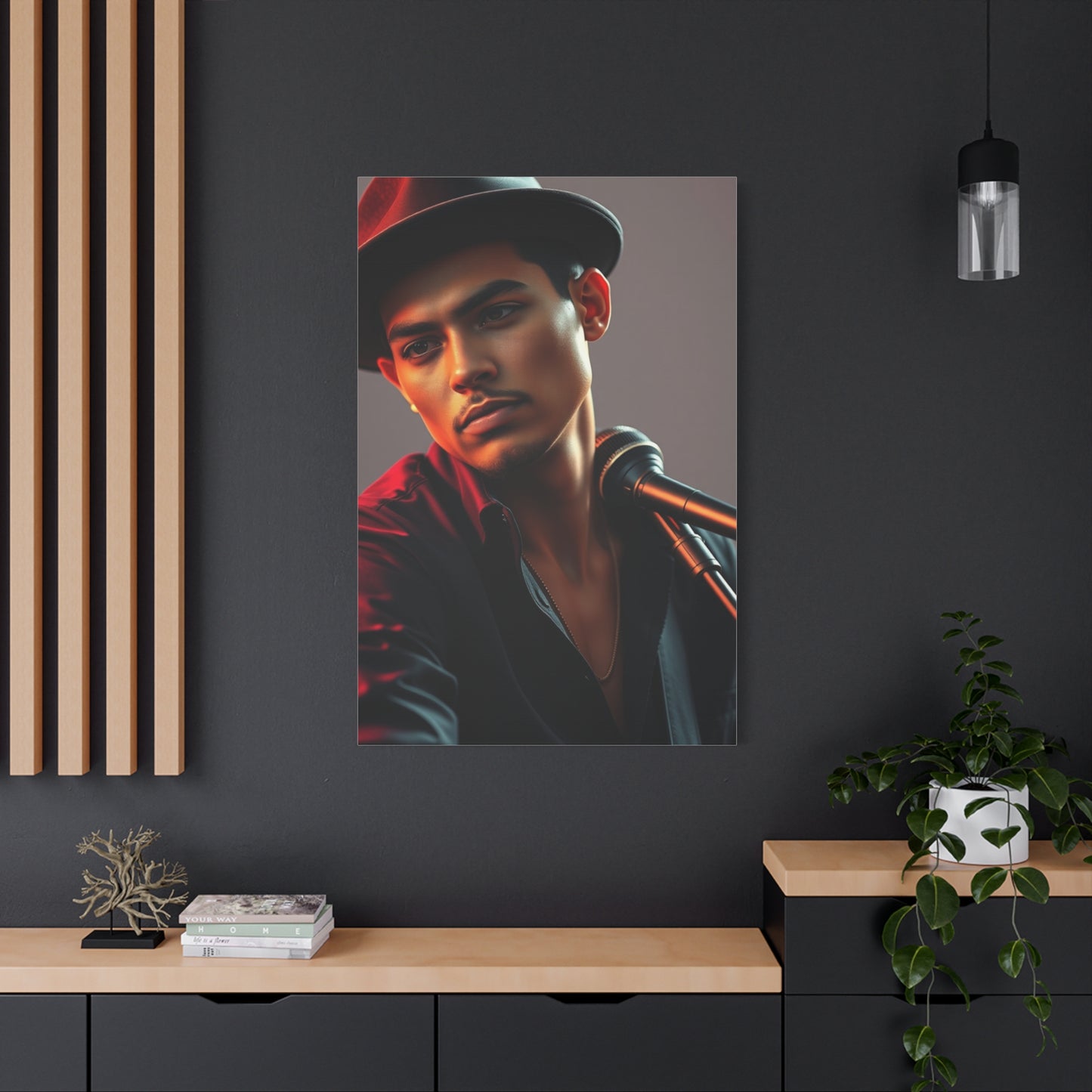 Melodic Maestro Wall Art