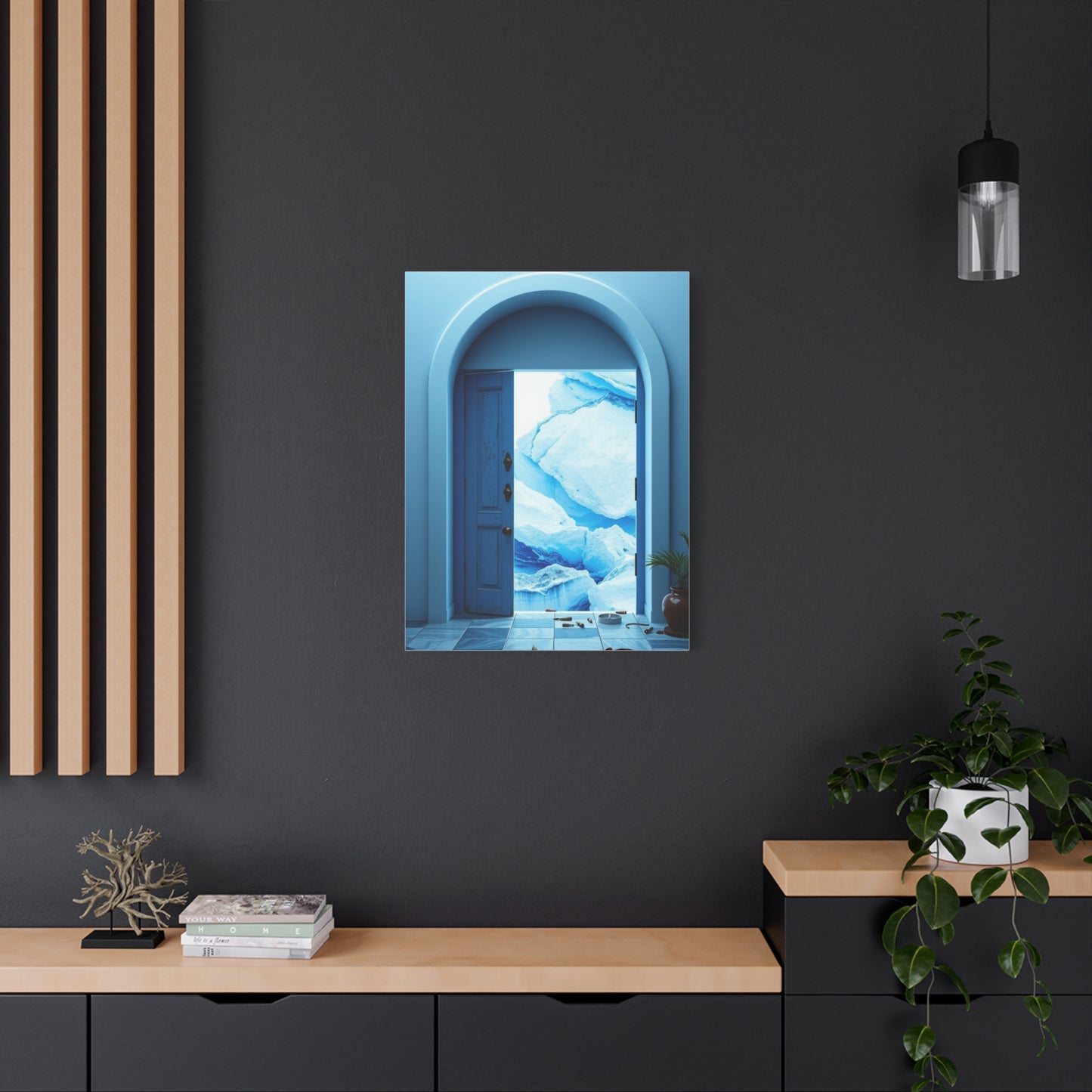 Supreme Blue and White Art Collection Wall Art & Canvas Print