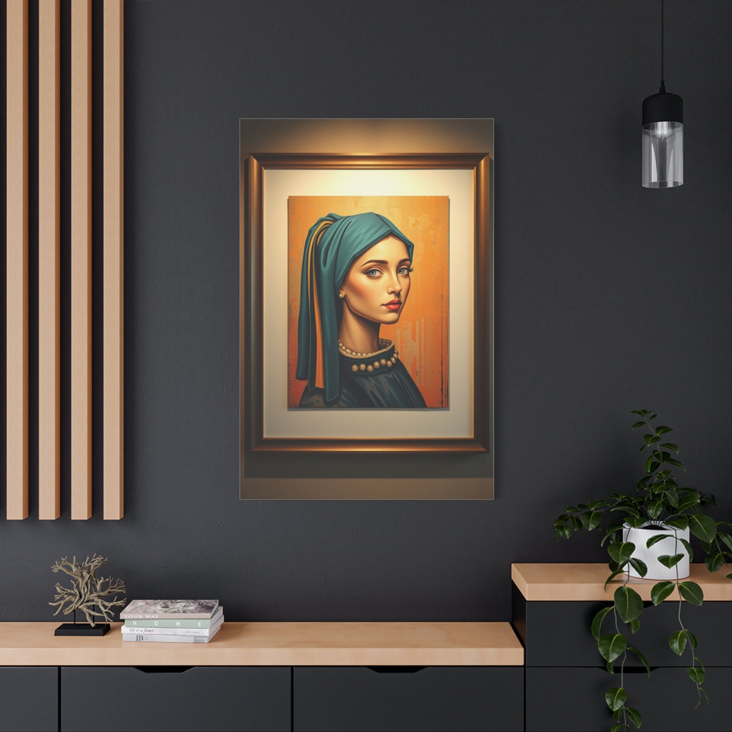 Sleek Eclectic Composition Wall Art & Canvas Print
