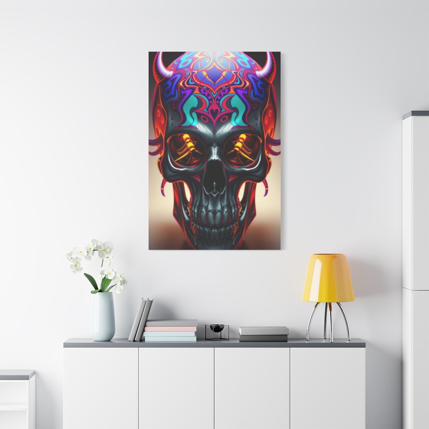 Surreal Ossuary Vision Wall Art & Canvas Print