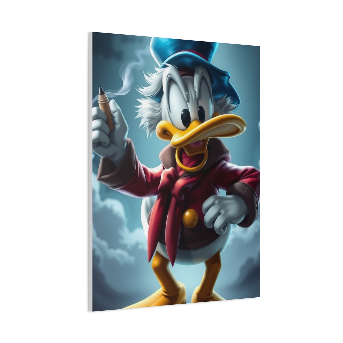 Sumptuous Feathers Canvas Wall Art & Canvas Print