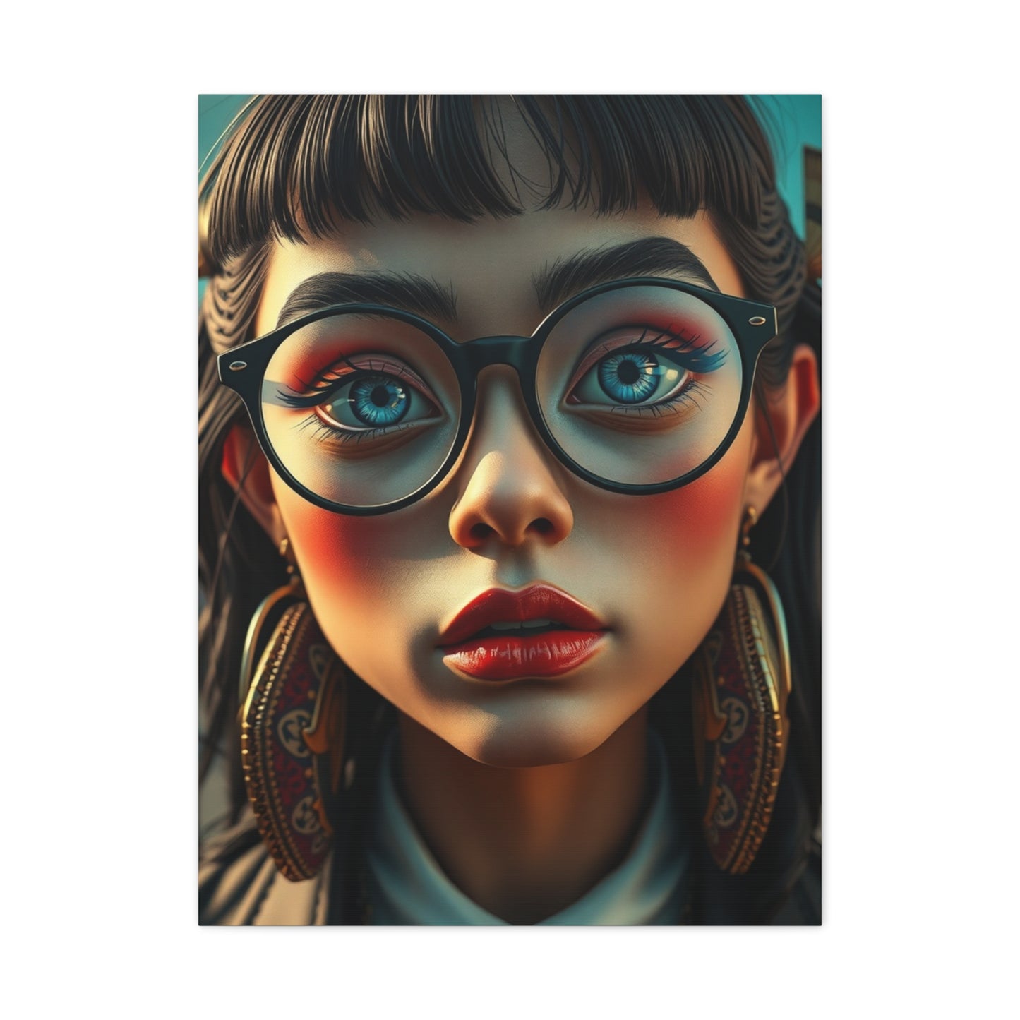 Avant-Garde Reverie Canvas wall art & canvas print