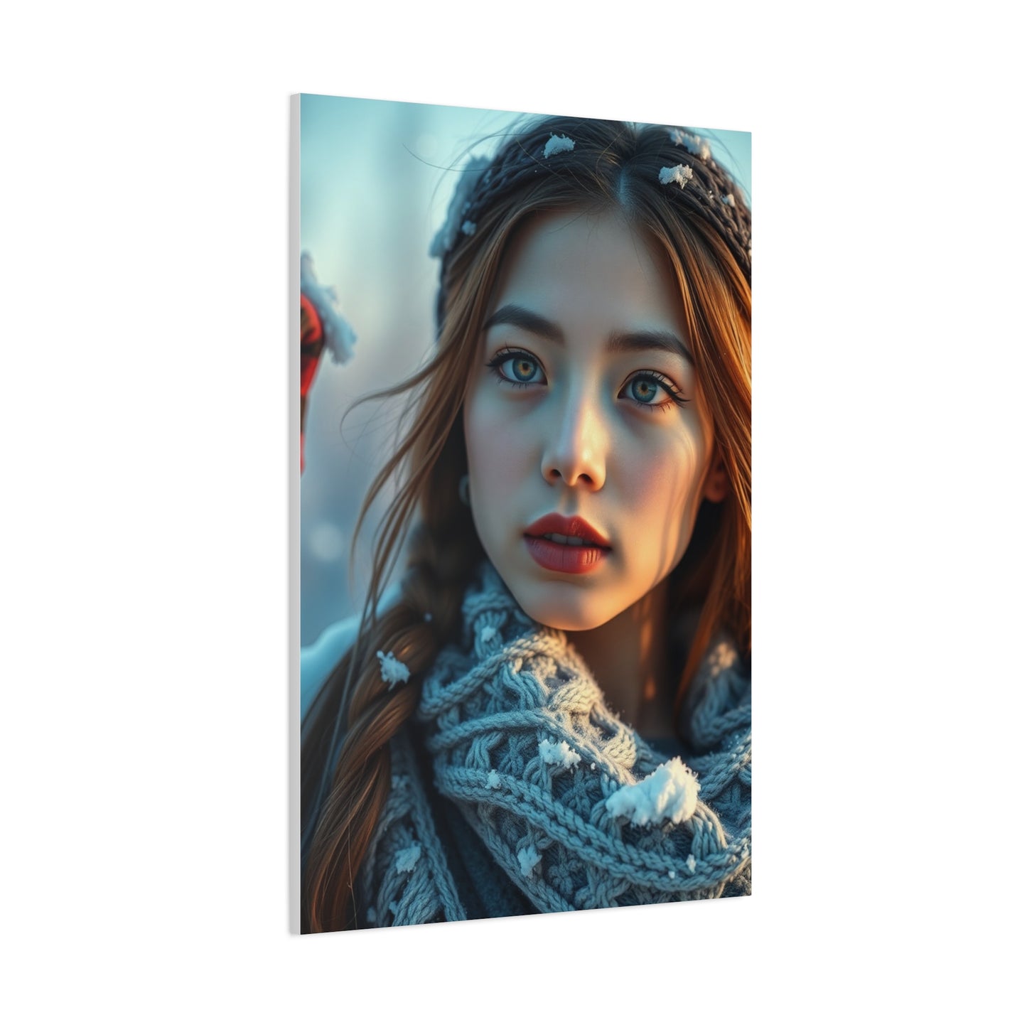 Silent Snowfall Elegance Wall Art & Canvas Print