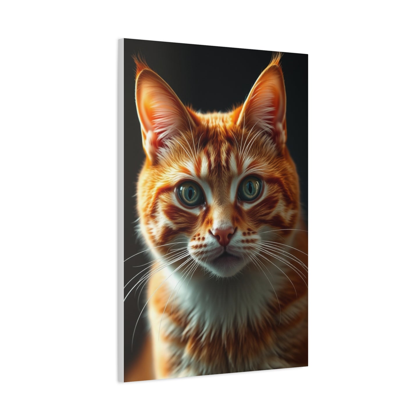Orange Cat Art Refined Canvas Wall Art & Canvas Print