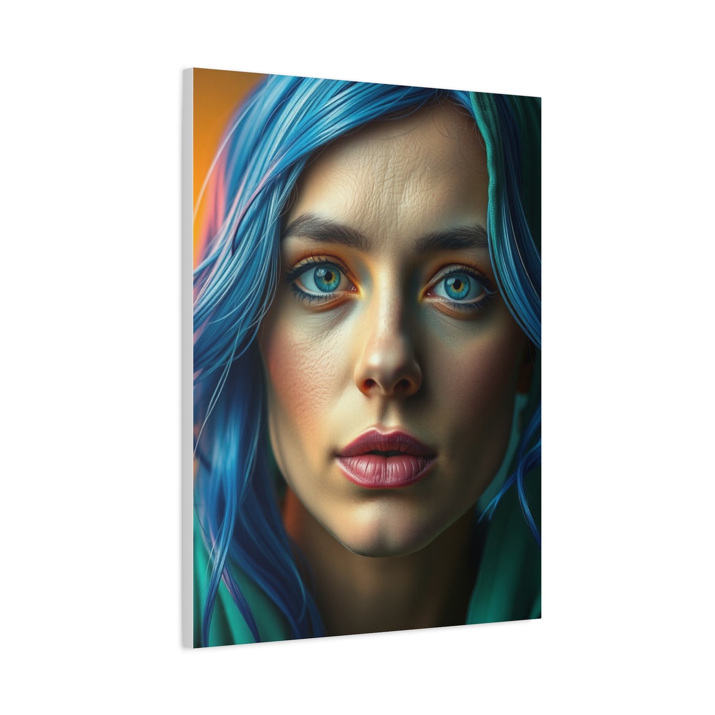 Elite Blue & Green Art Vision Wall Art & Canvas Print