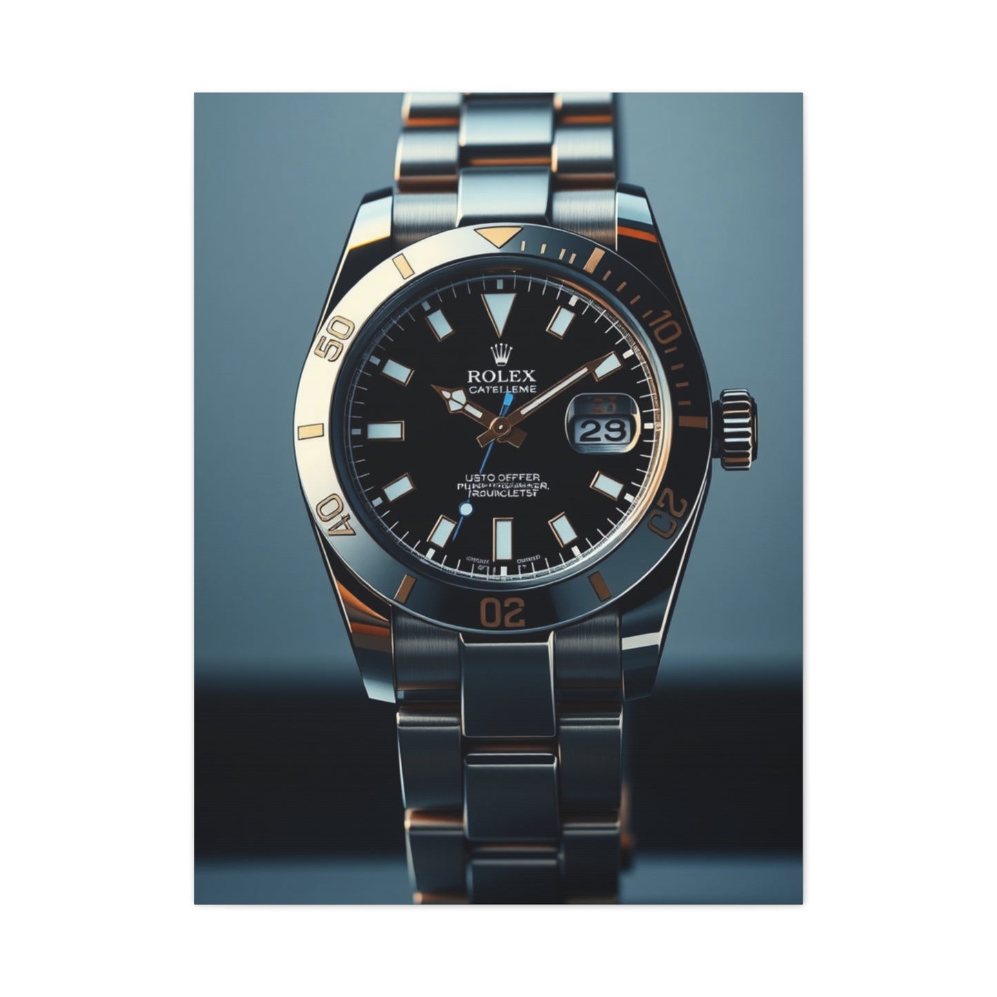 Splendid Timepiece Artwork Wall Art & Canvas Print