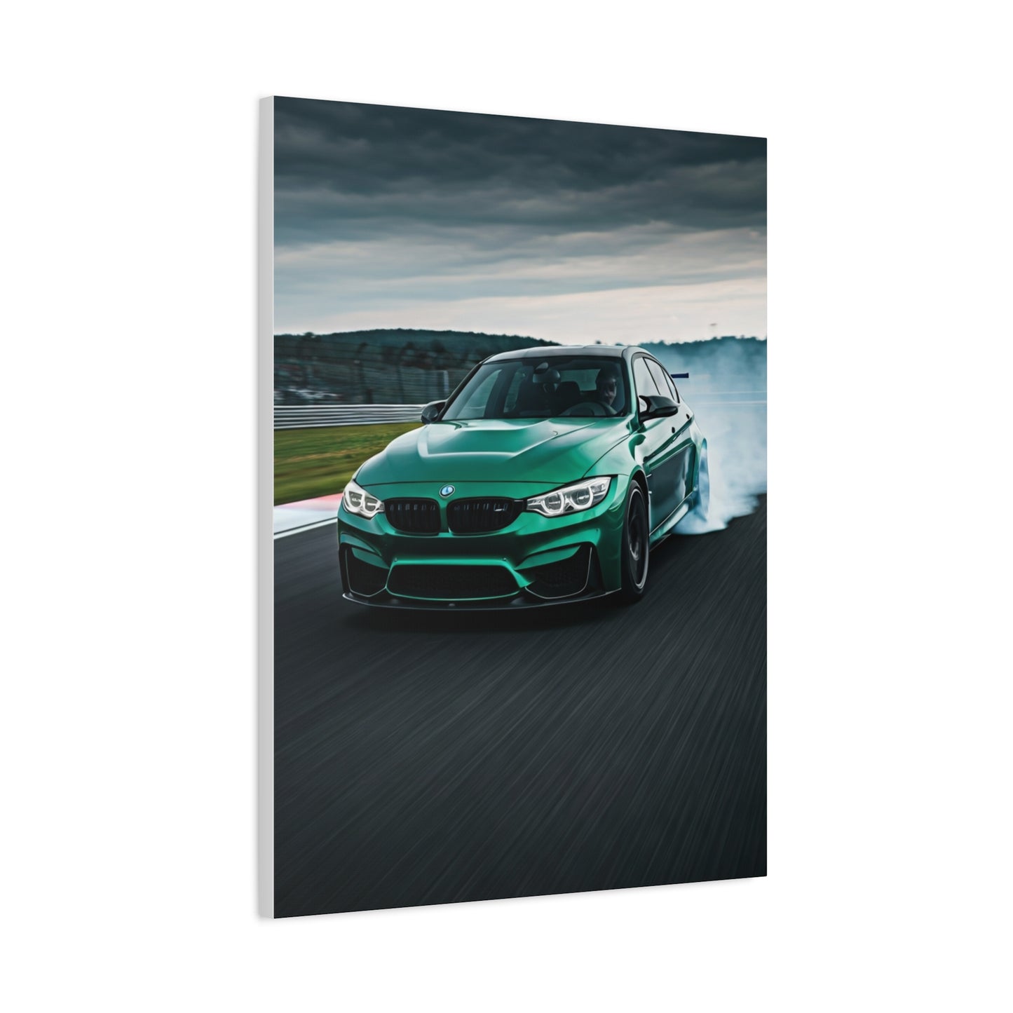BMW M3 Track Entry Drift Precision Wall Art & Canvas Prints