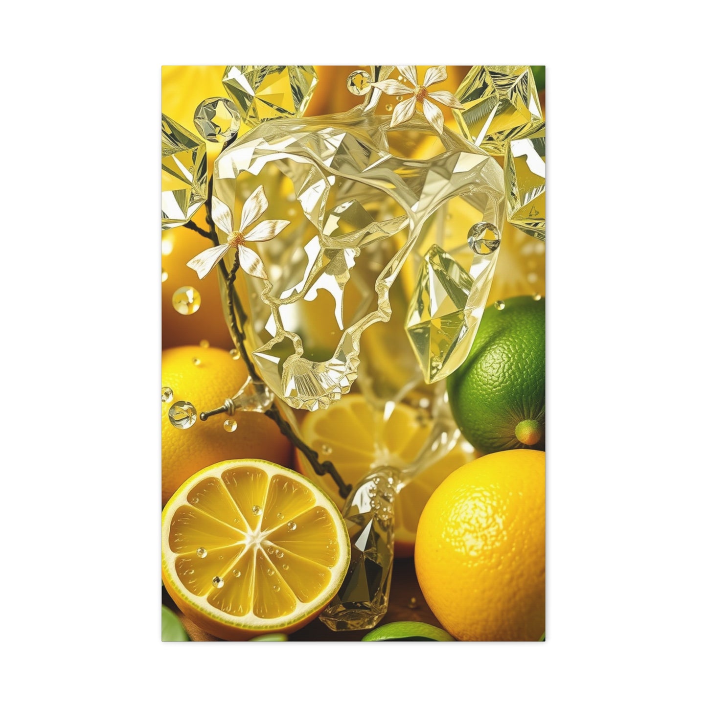 Supreme Lemon & Lime Art Collection Wall Art & Canvas Print