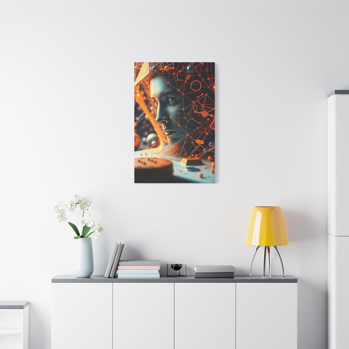 Vision Mathematics Art Art Wall Art & Canvas Print