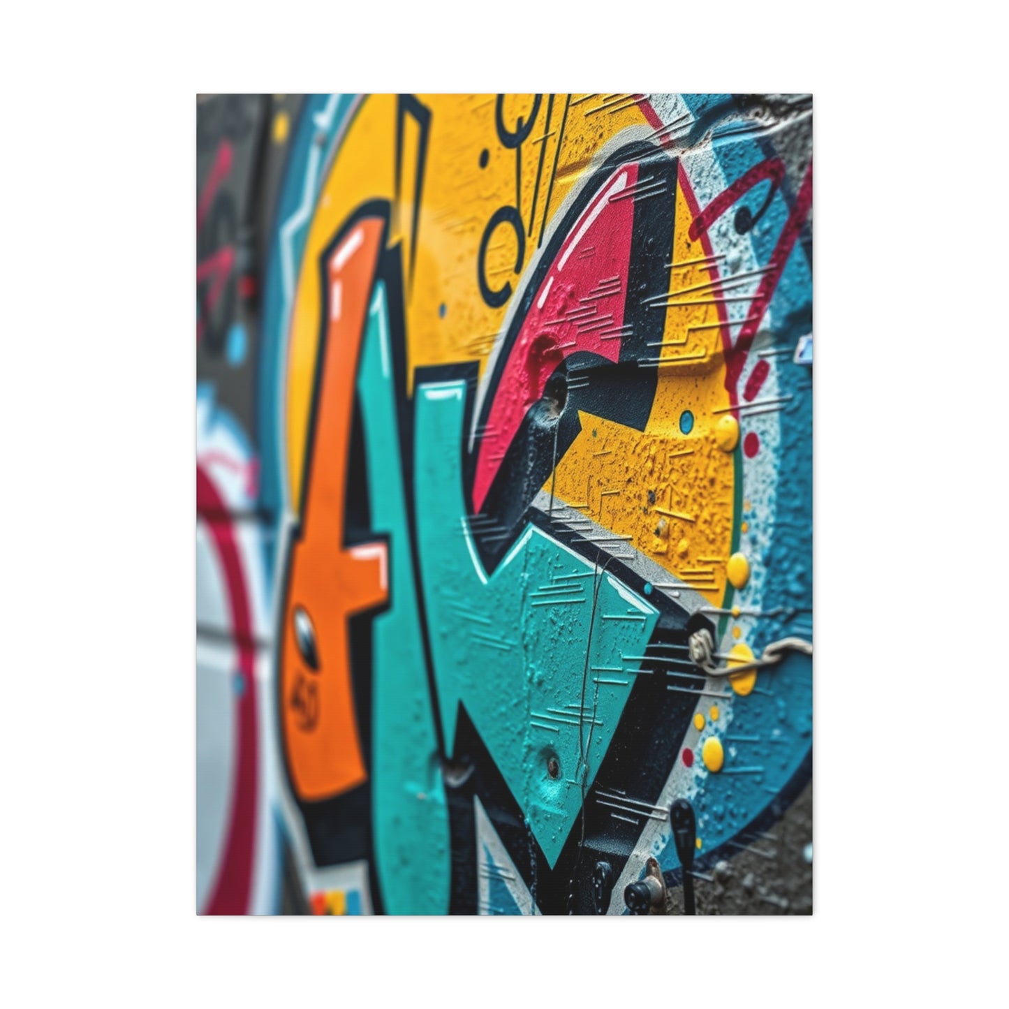 Avant-Garde Urban Tableau Wall Art & Canvas Print